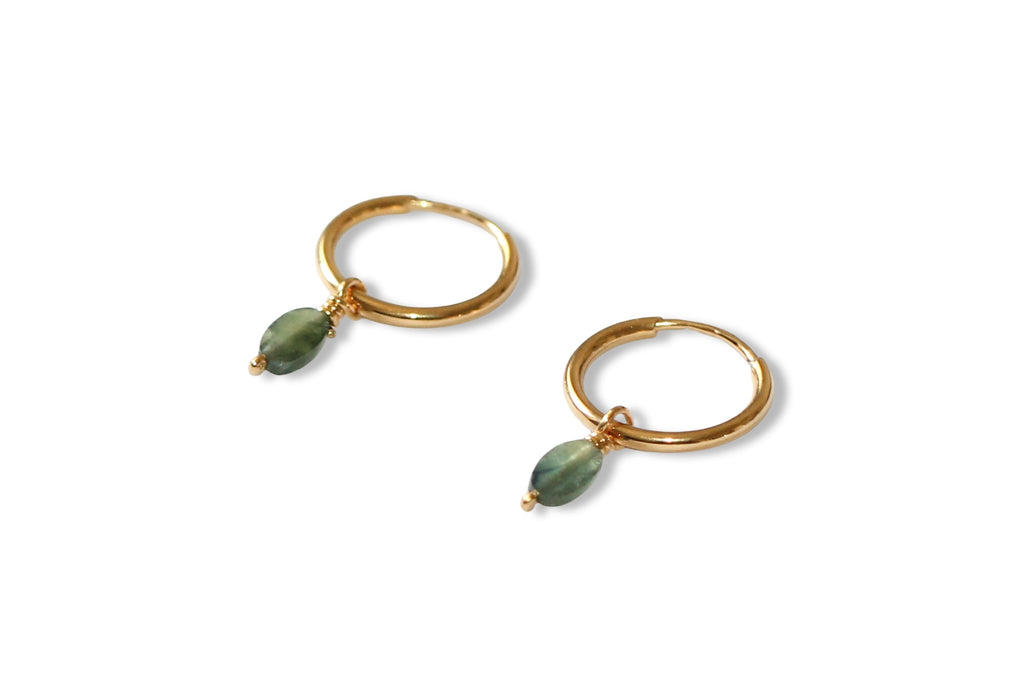 Boucles SAPHIR VERT